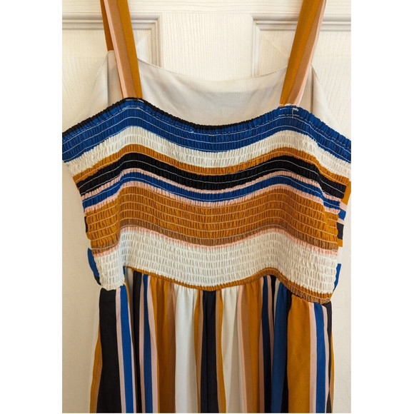 Japna Multicolor Striped Jumpsuit - Picture 4 of 8